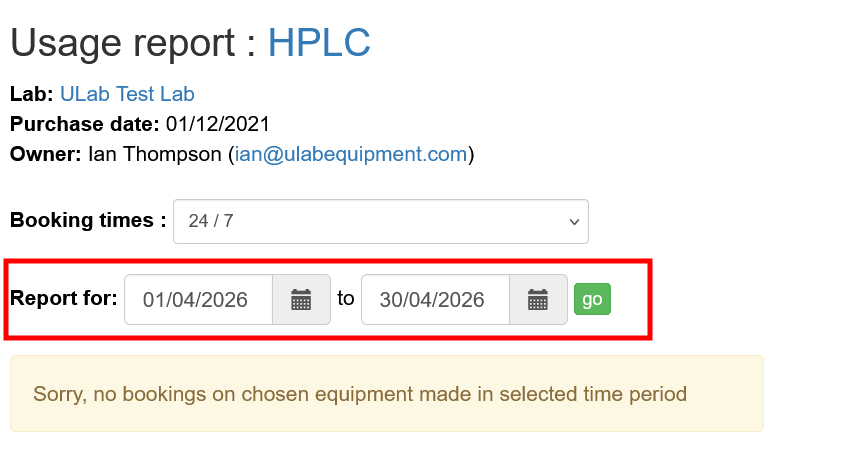 advanced reporting date range